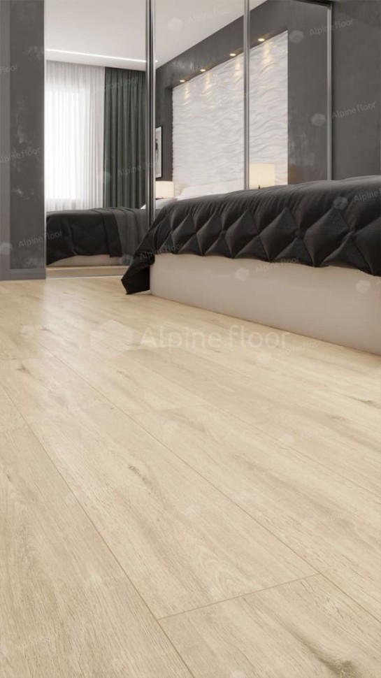 Виниловый ламинат "Alpine Floor" Classic Light MC Дуб Ваниль (1220*183*3,5 мм) — купить в Ангарске