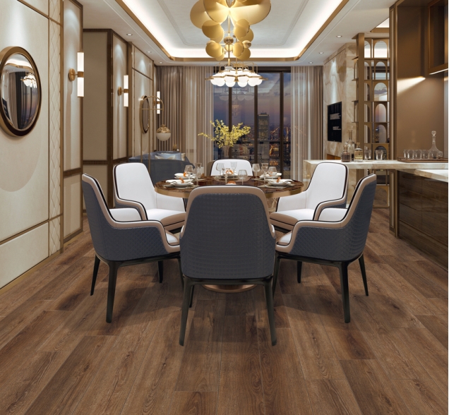 SPC ламинат "CronaFloor" Wood 4V Дуб Регин (1200*180*4 мм) — купить в Ангарске