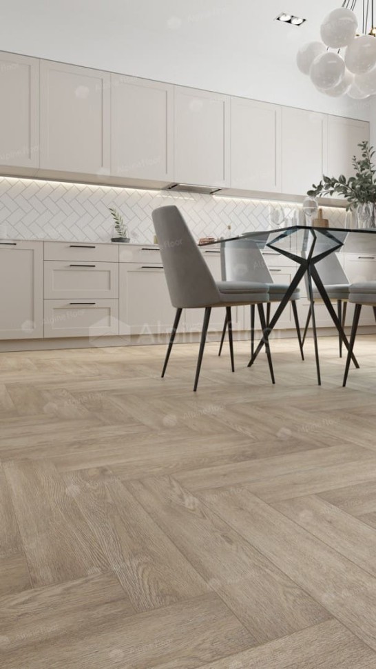 Виниловая плитка "Alpine Floor" Parquet LVT Дуб Ваниль Селект (590*118*2,5 мм) — купить в Ангарске