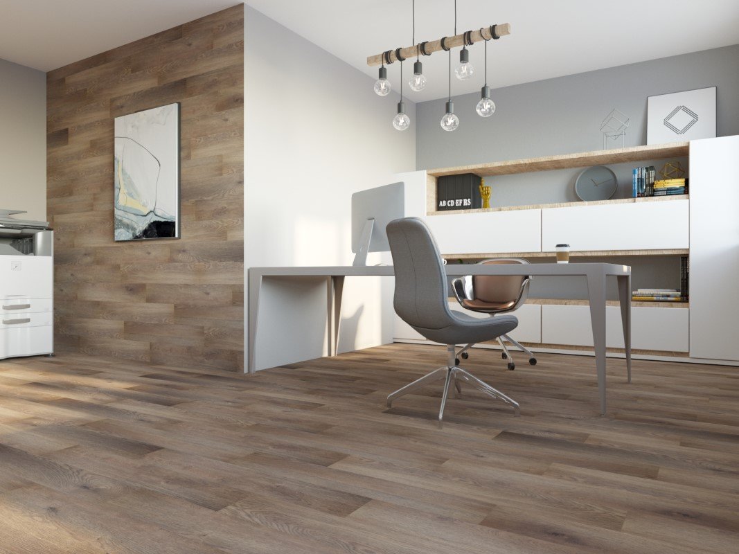 Замковая ПВХ плитка "Art Tile" Дуб Террас (920*150*4 мм) — купить в Ангарске