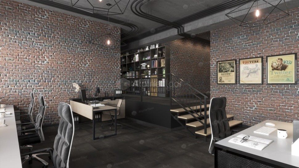 Виниловая плитка "Alpine Floor" Light Stone Ларнака (608*303*2,5 мм) — купить в Ангарске