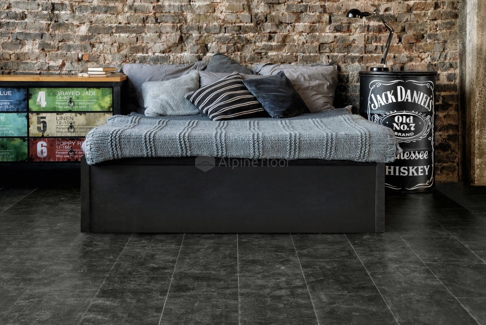 Замковая ПВХ плитка Ларнака  (609,6*304,8*4мм) — купить в Ангарске