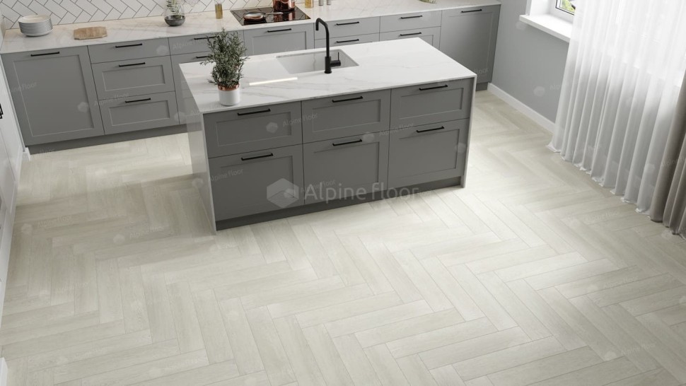 Виниловая плитка "Alpine Floor" Parquet LVT Зимний Лес (590*118*2,5 мм) — купить в Ангарске