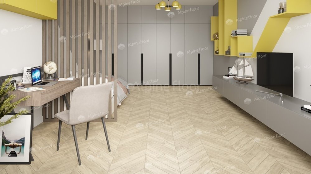 LVT плитка "Alpine Floor" Сонома (555*127*2,5 мм) — купить в Ангарске