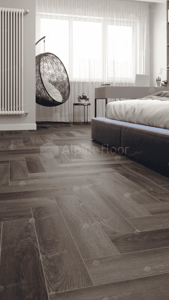 Виниловый ламинат "Alpine Floor" Parquet Light Дуб Фафнир (600*125*4 мм) — купить в Ангарске