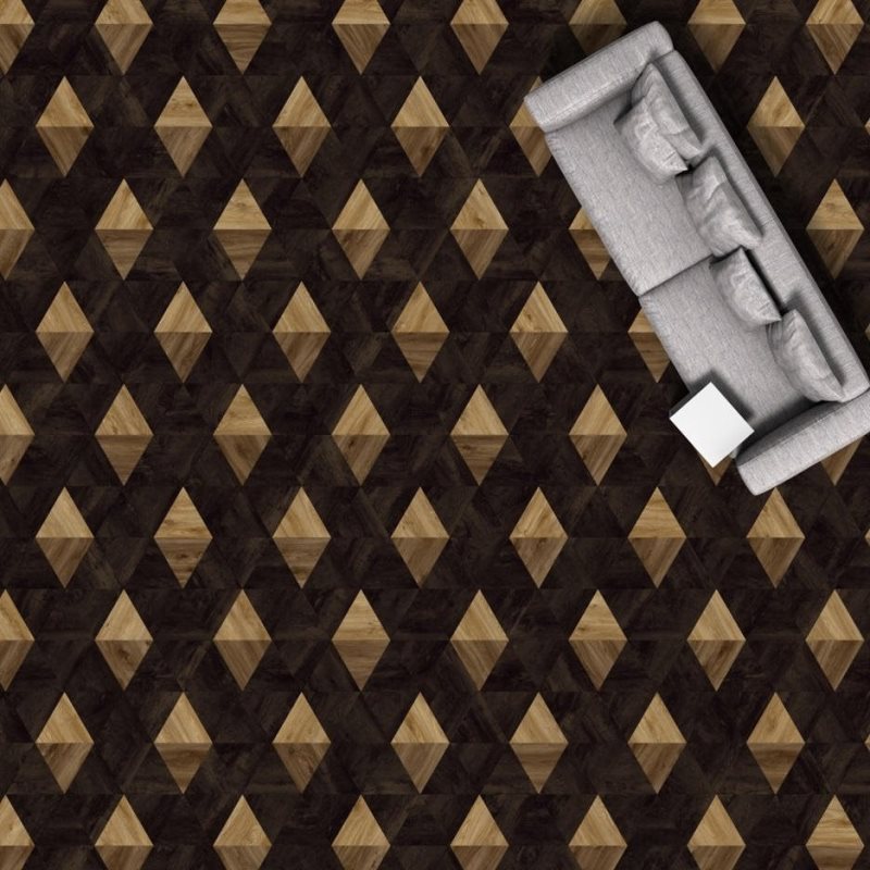 Виниловая плитка Triangles 363 (452,64*392*2,5 мм) — купить в Ангарске
