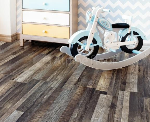 Кварцвиниловая плитка "Alpine Floor" Орех Состаренный (1219*184*3мм) — купить в Ангарске