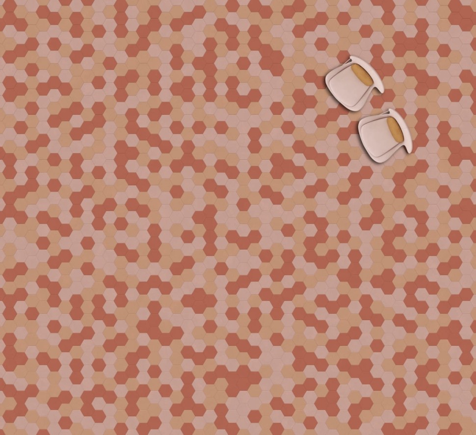 Виниловая плитка "Moduleo" Moods Hexagon 347 (226,32*196*2,5 мм) — купить в Ангарске