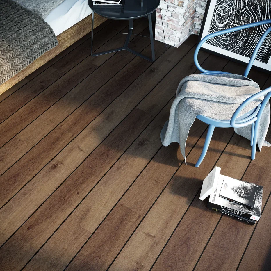 SPC ламинат "Invictus" Highland Oak Chocolate (1213*178*6мм) — купить в Ангарске