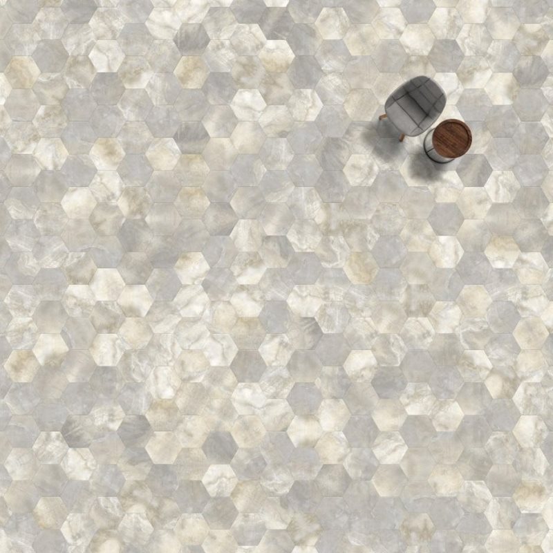 Виниловая плитка Big Hexagon 294 (452,64*392*2,5 мм) — купить в Ангарске