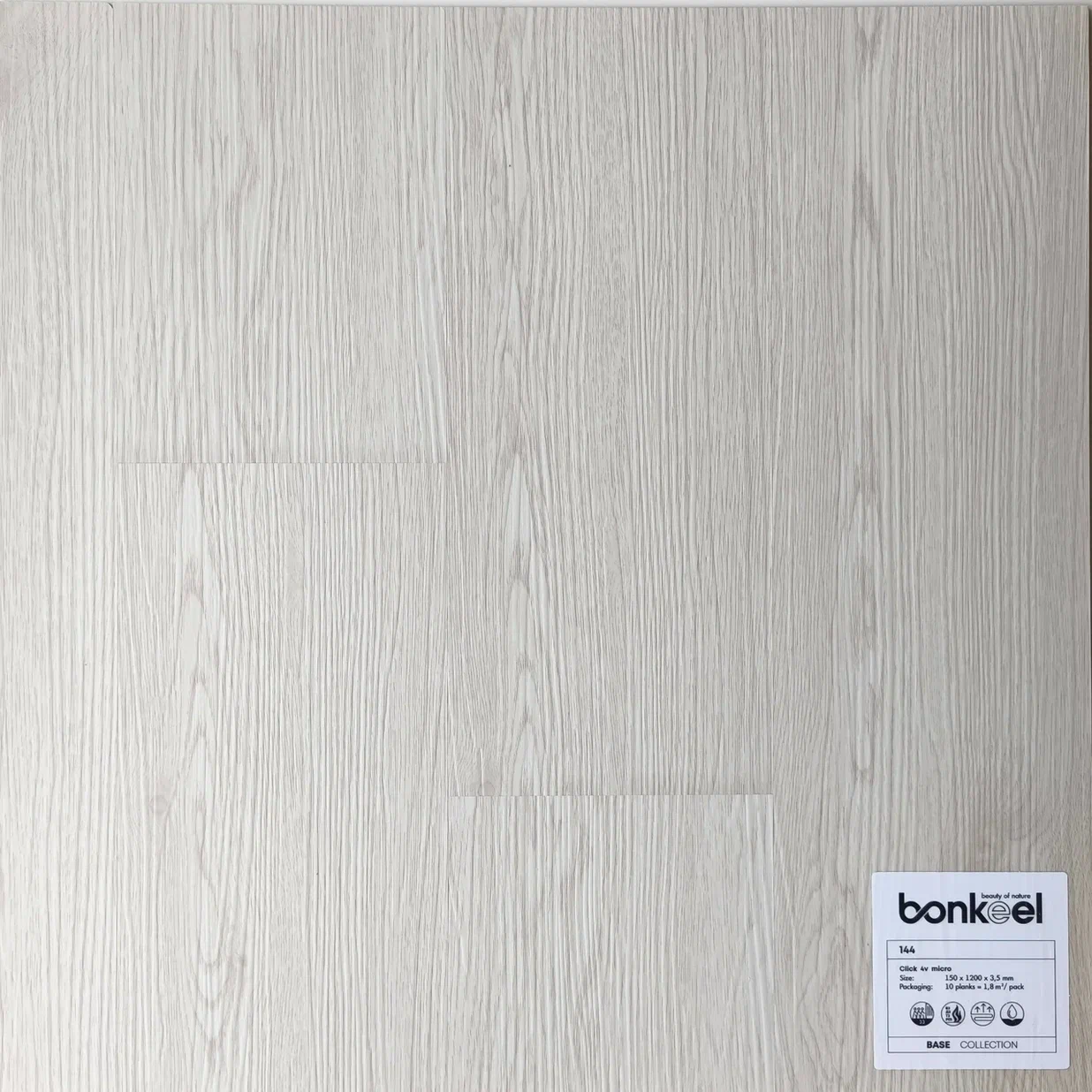 Плитка ПВХ "Bonkeel" Base New 144 (1220*150*3,5 мм) — купить в Ангарске
