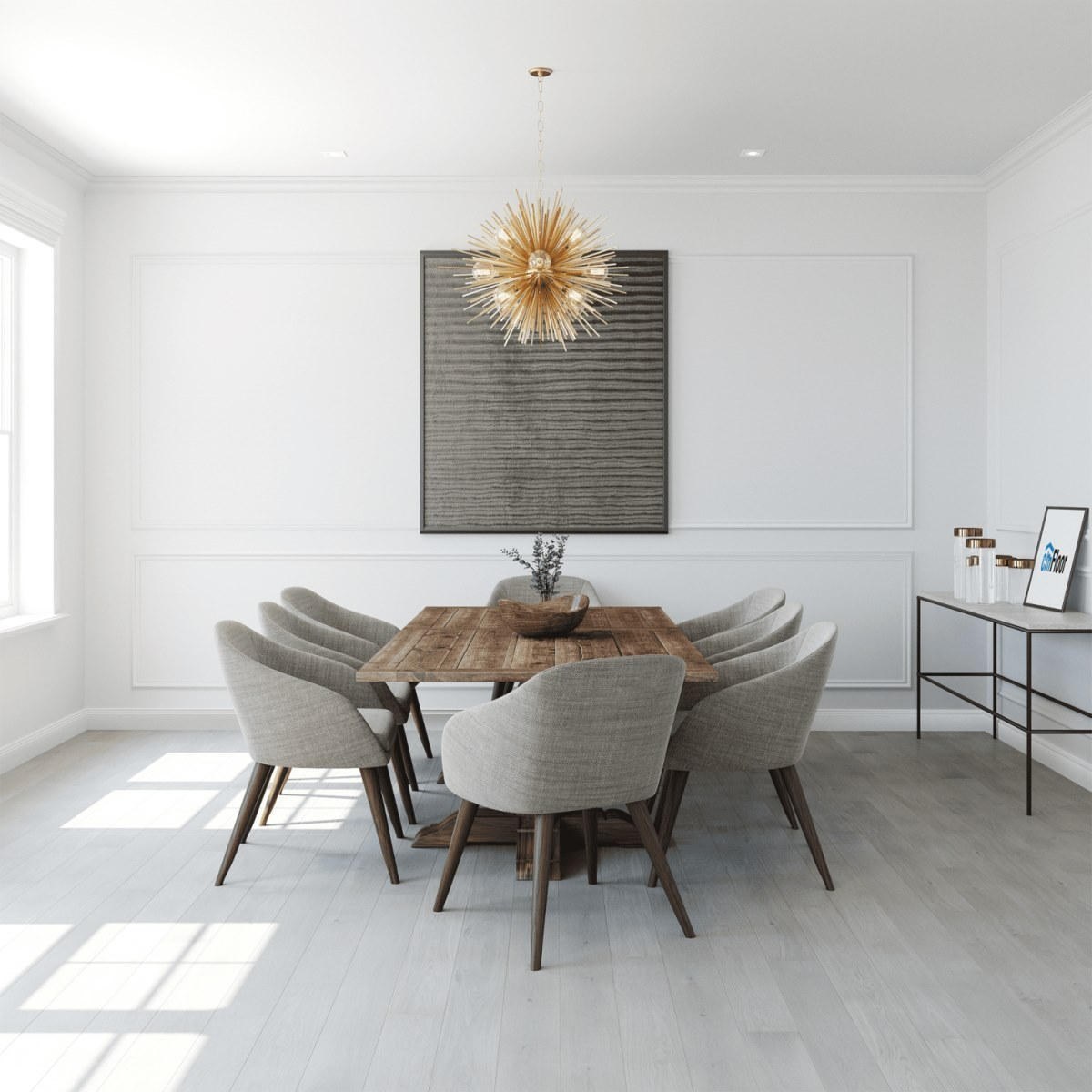 Виниловое напольное покрытие ScandiWood 05 Дуб Ледяной (180*1220*5 мм) — купить в Ангарске