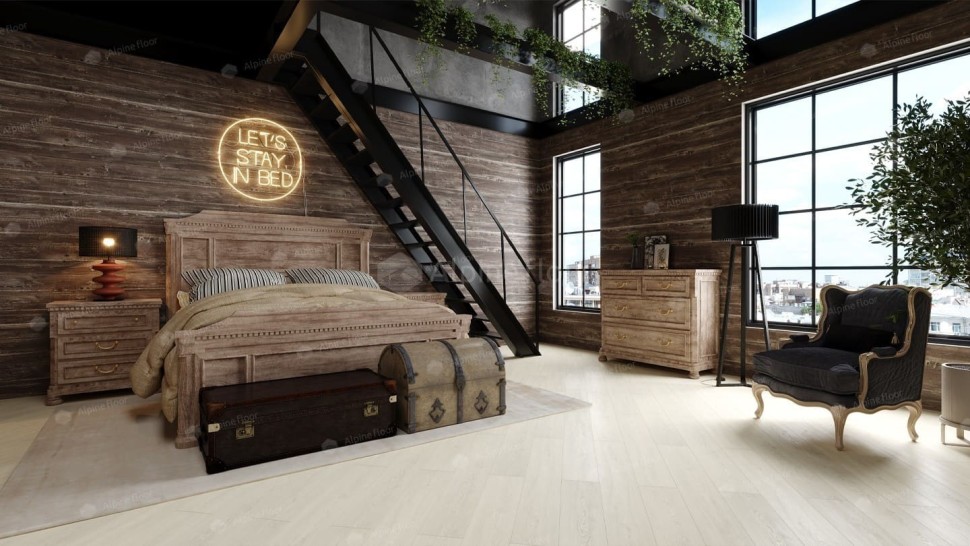 Виниловый ламинат "Alpine Floor" Classic Light MC Дуб Арктик (1220*183*3,5 мм) — купить в Ангарске