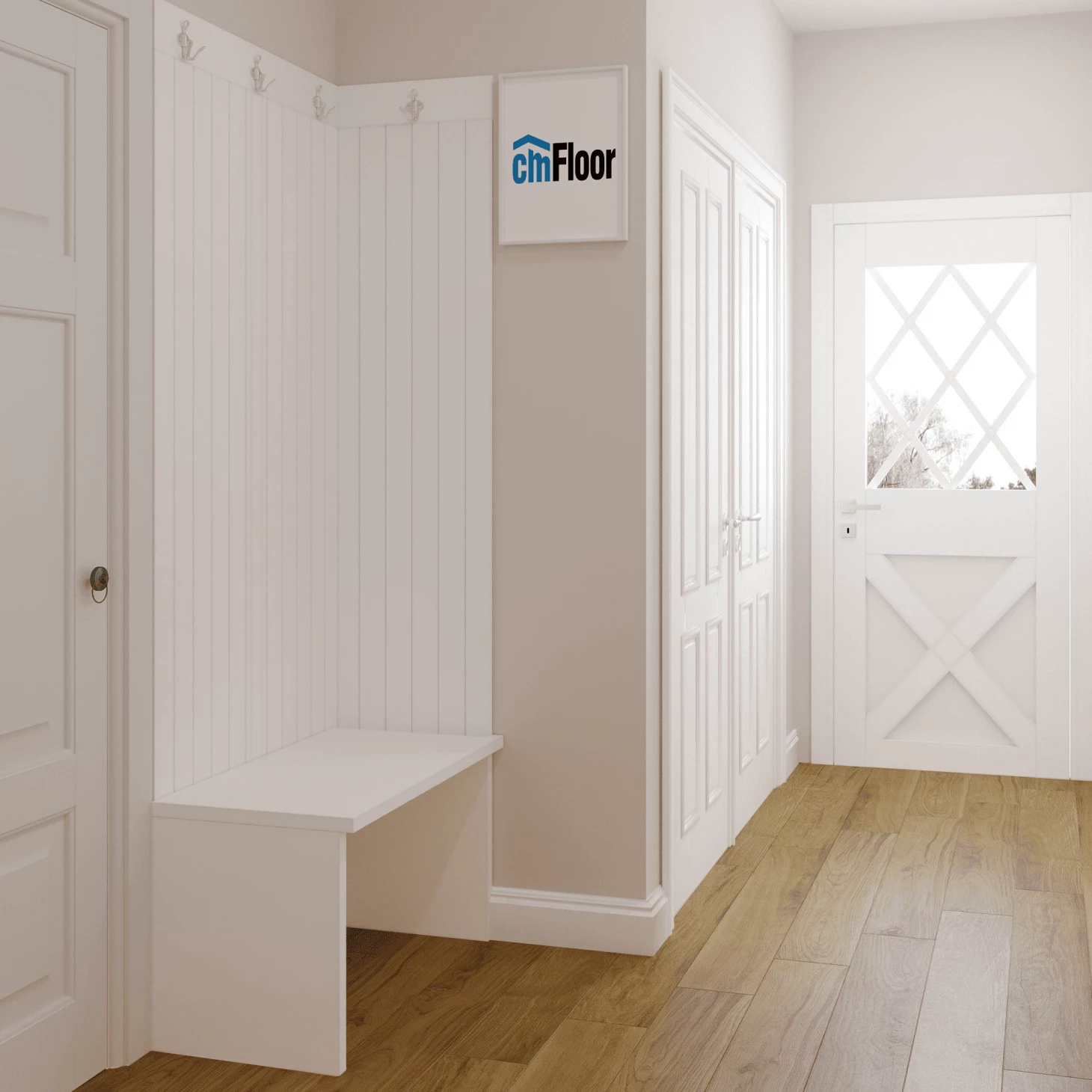 SPC плитка для пола Орех Американский (1220*180*4 мм) — купить в Ангарске