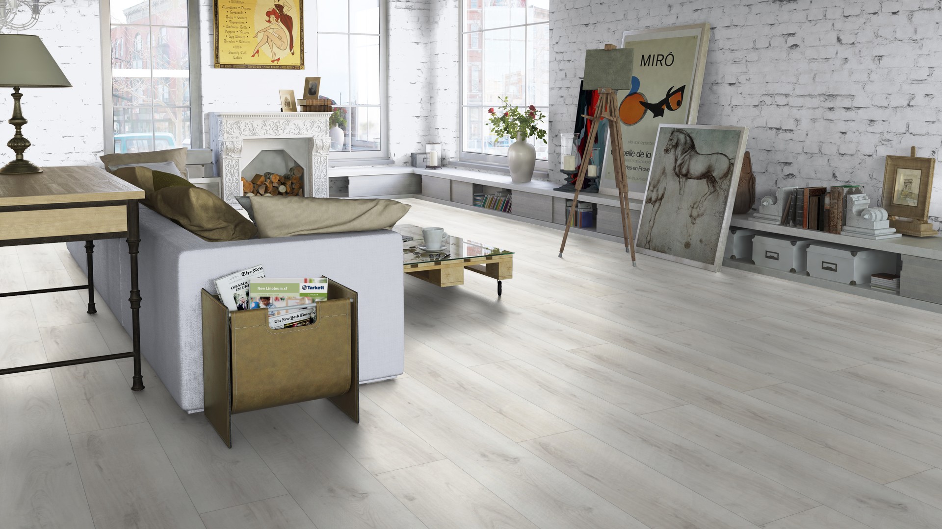 SPC ламинат "Tarkett" Deep House Patrick (1400*225*4,6 мм) — купить в Ангарске