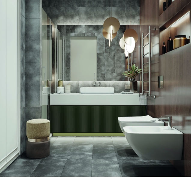 SPC ламинат "CronaFloor" Stone 4V Торнадо Серый (600*300*4 мм) — купить в Ангарске