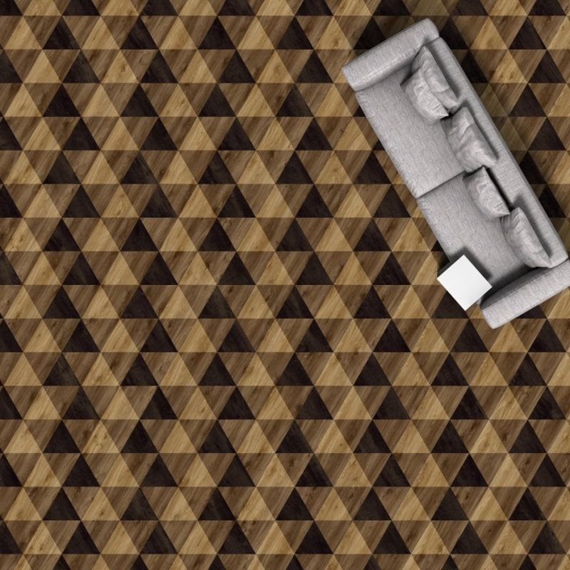 Виниловая плитка Triangles 362 (452,64*392*2,5 мм) — купить в Ангарске