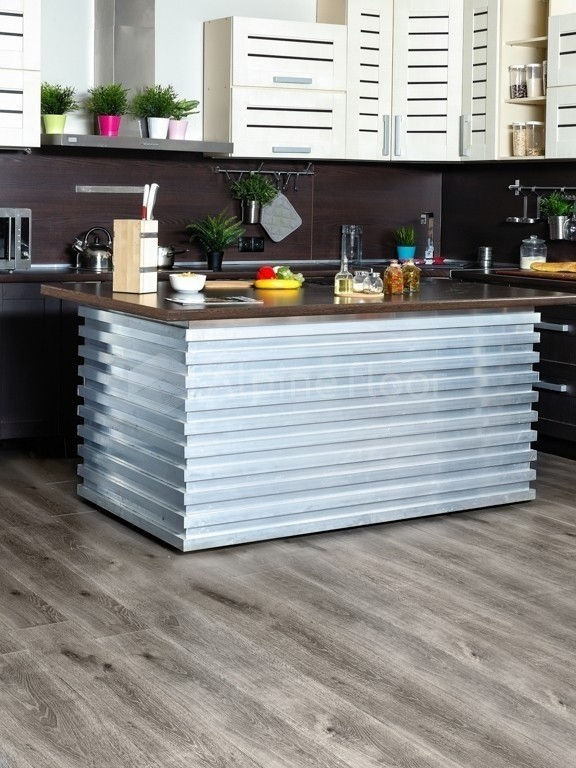Кварцвиниловая плитка "Alpine Floor" Дуб Дымчатый (1219*184*3мм) — купить в Ангарске
