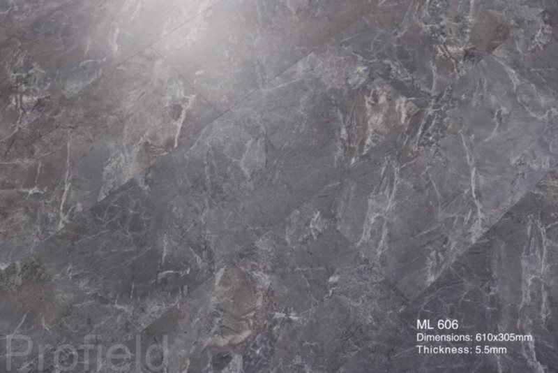 SPC ламинат "Profield" Грей марбл (305*610*5,5 мм) — купить в Ангарске