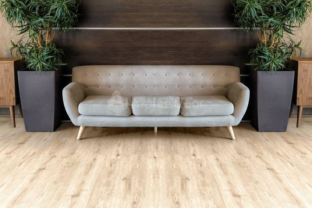 Замковая ПВХ плитка "Alpine Floor" Дуб Ваниль  (1220*183*4мм) — купить в Ангарске