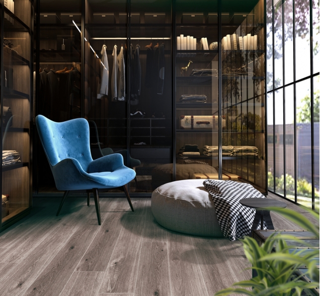 SPC ламинат "CronaFloor" Wood 4V Дуб Хельсинки (1200*180*4 мм) — купить в Ангарске