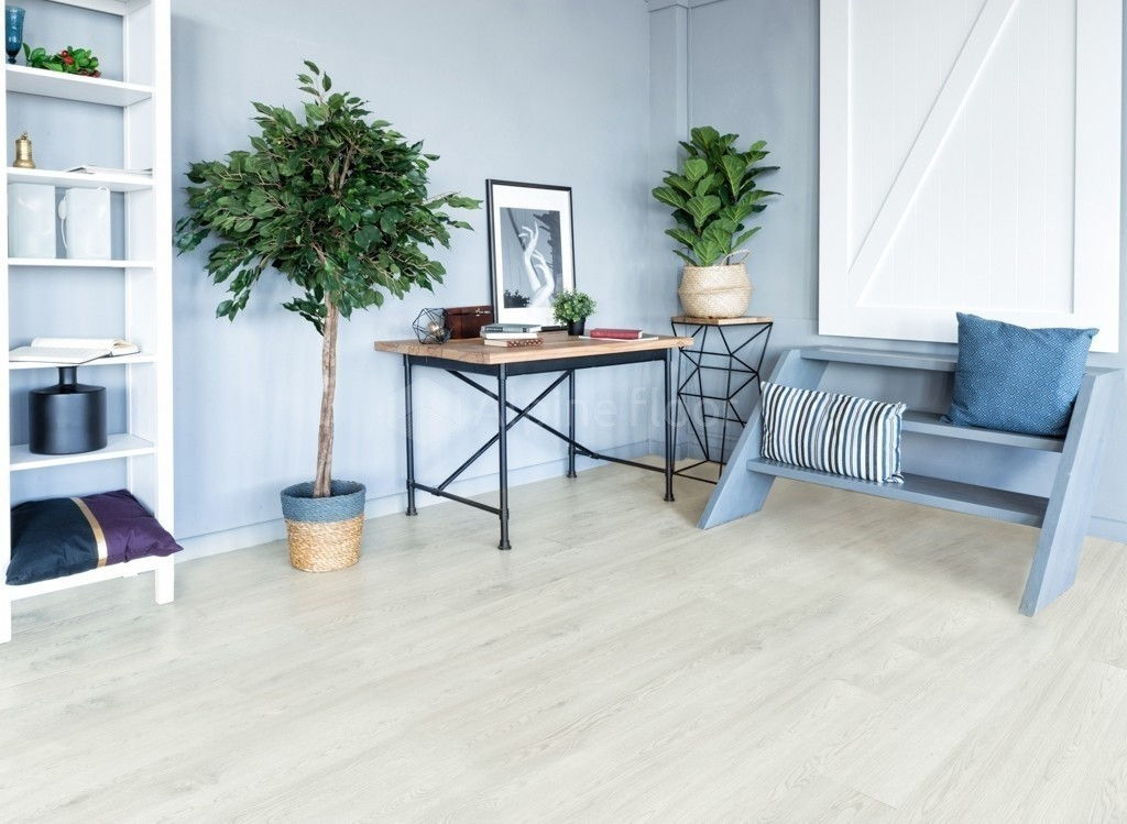 Кварцвиниловая плитка "Alpine Floor" Дуб Светлый  (1219*184*2мм) — купить в Ангарске