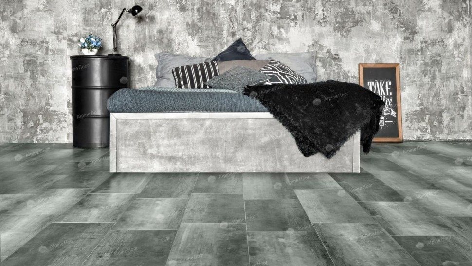 Виниловая плитка "Alpine Floor" Light Stone Корнуолл (608*303*2,5 мм) — купить в Ангарске