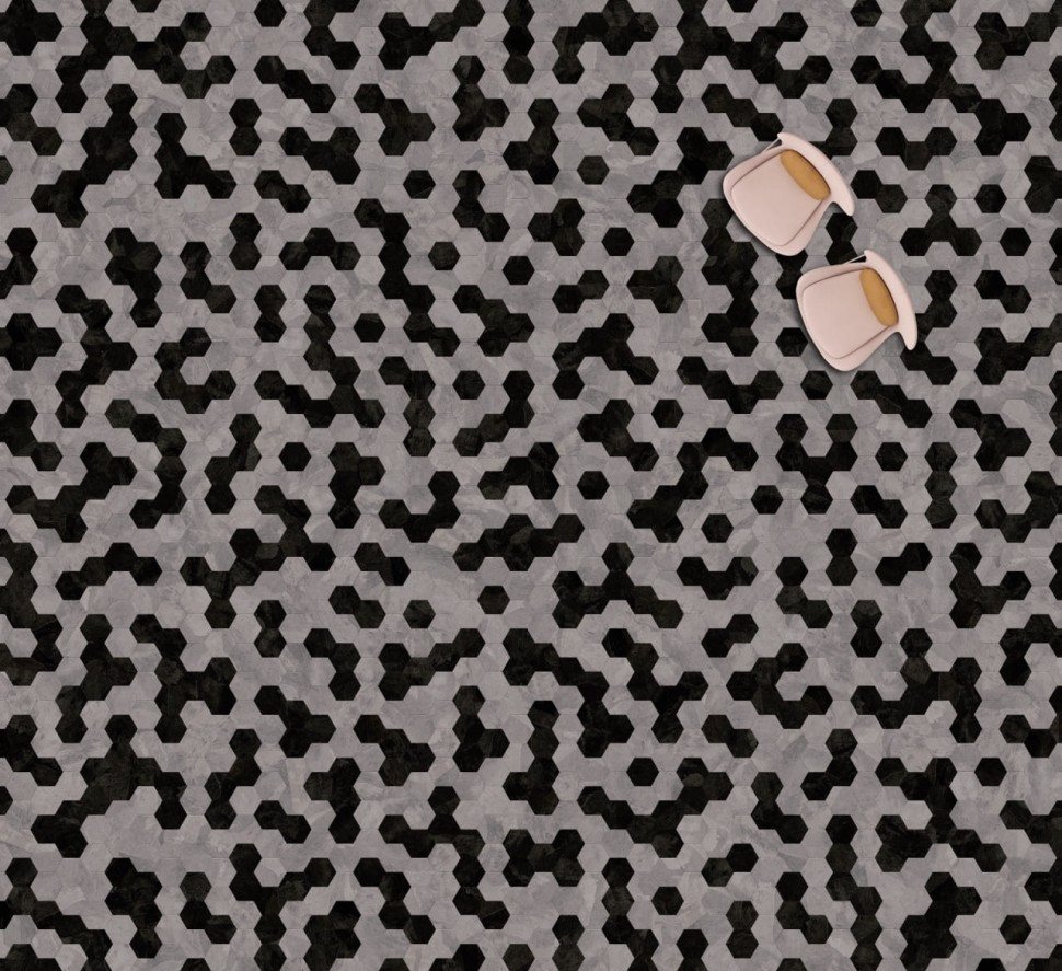 Виниловая плитка "Moduleo" Moods Hexagon 336 (226,32*196*2,5 мм) — купить в Ангарске