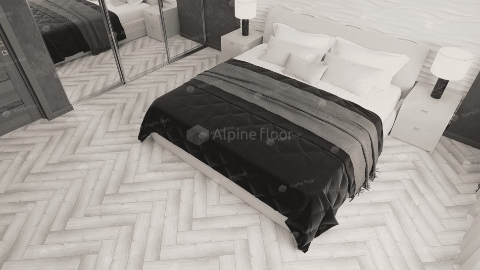 Виниловый ламинат "Alpine Floor" Parquet Light Дуб Альхена (600*125*4 мм) — купить в Ангарске
