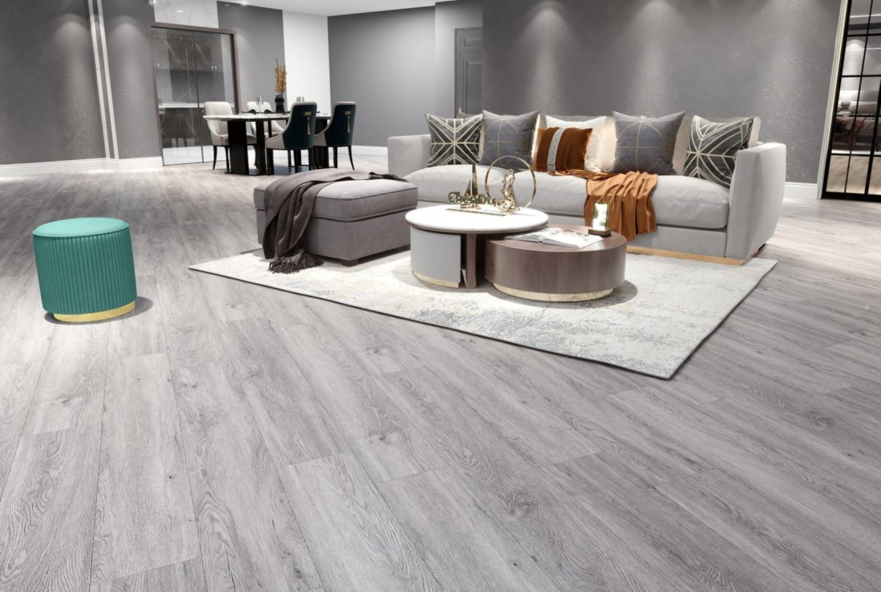 SPC ламинат "OneFloor" ЕСО 5064 (4V фаска) (1220*184*4 мм) — купить в Ангарске