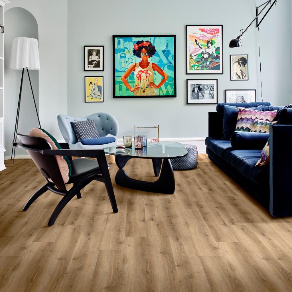 SPC ламинат "Adelar" Solida Acoustic 03826 Traditional Oak (1219*178*5 мм) — купить в Ангарске