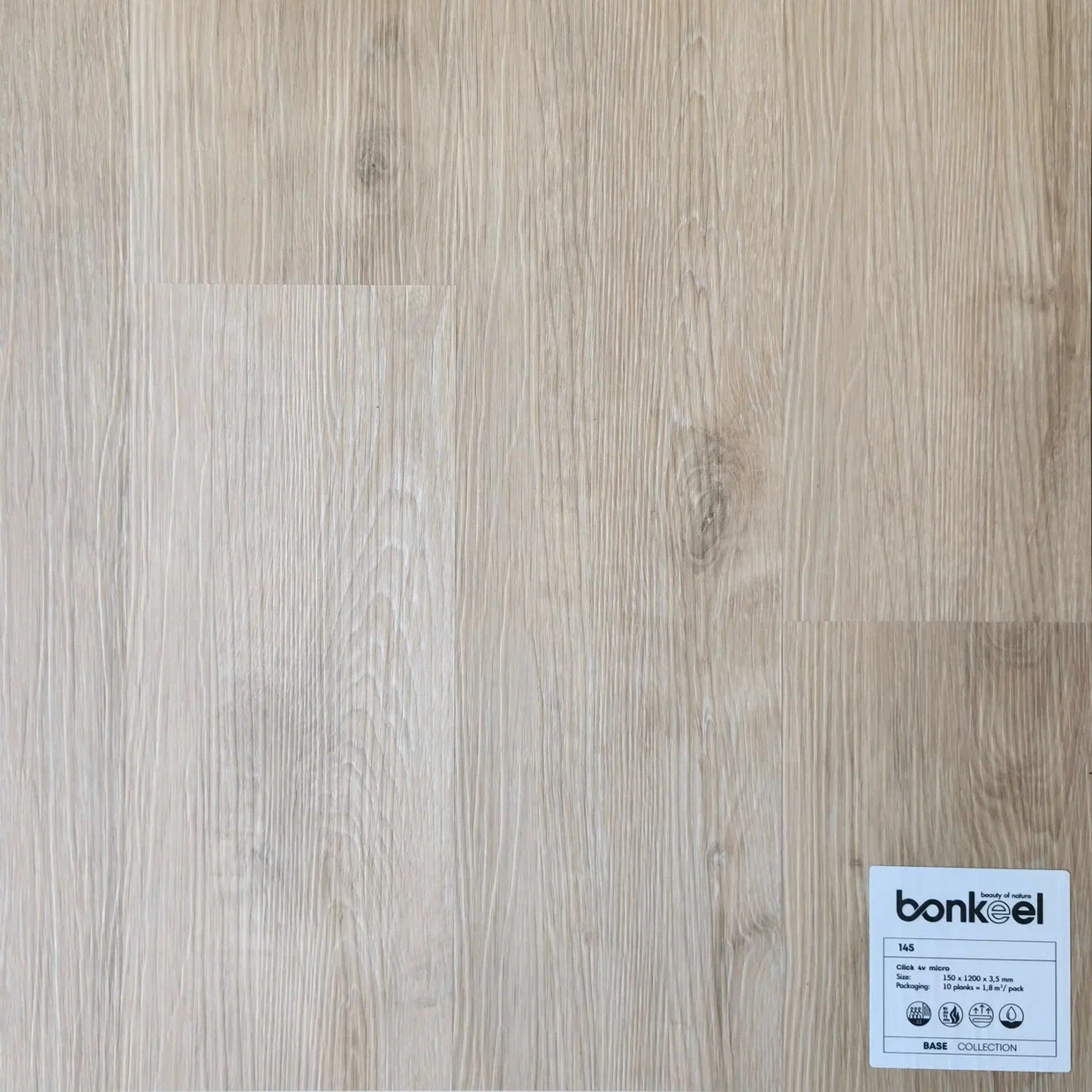 Плитка ПВХ "Bonkeel" Base New 145 (1220*150*3,5 мм) — купить в Ангарске