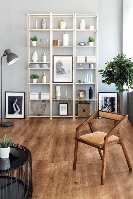 Замковая ПВХ плитка "Alpine Floor" Дуб Royal Синхронное тиснение  (1220*183*6мм) — купить в Ангарске