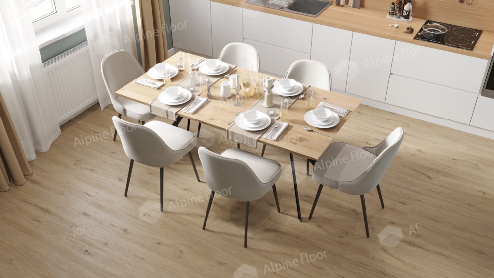 SPC Ламинат "Alpine Floor" Ларго (1220*183*4 мм) — купить в Ангарске