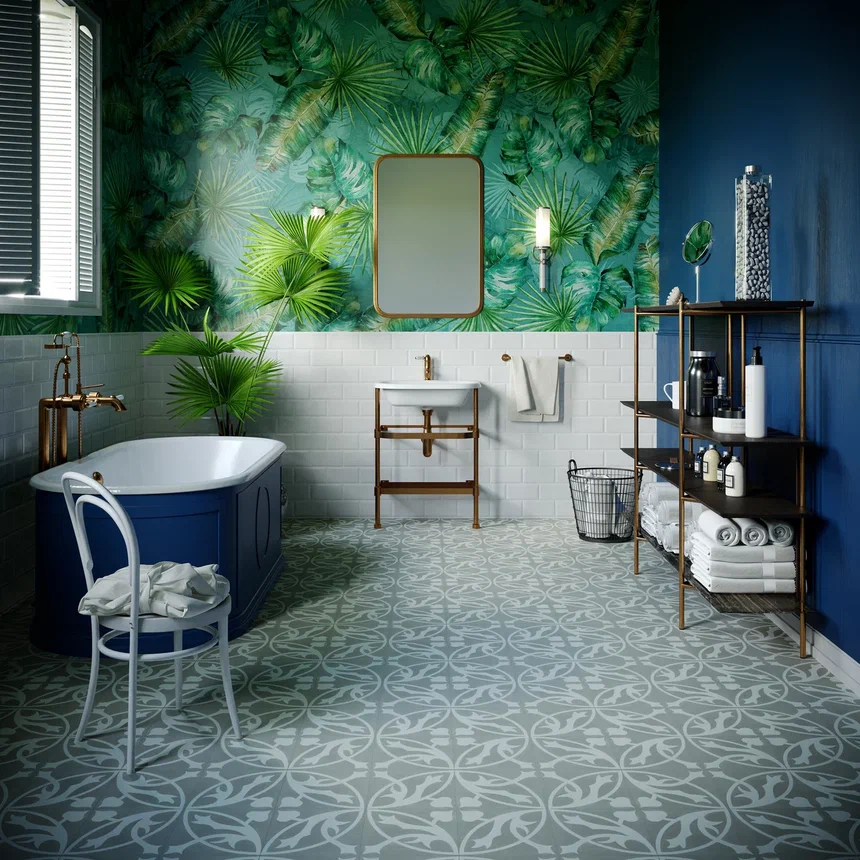 Кварцвиниловая плитка "Invictus" Victorian Deco Smoke (229*229*2,5мм) — купить в Ангарске