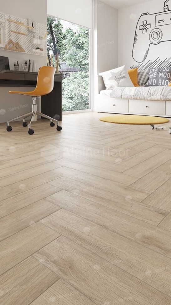 Виниловая плитка "Alpine Floor" Parquet LVT Дуб Медия (590*118*2,5 мм) — купить в Ангарске