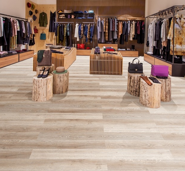 SPC ламинат "CronaFloor" Nano 4V Дуб Светлый (1200*180*3,5 мм) — купить в Ангарске