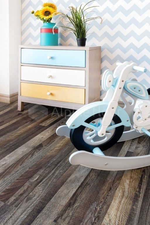 Кварцвиниловая плитка "Alpine Floor" Орех Состаренный  (1219*184*2мм) — купить в Ангарске