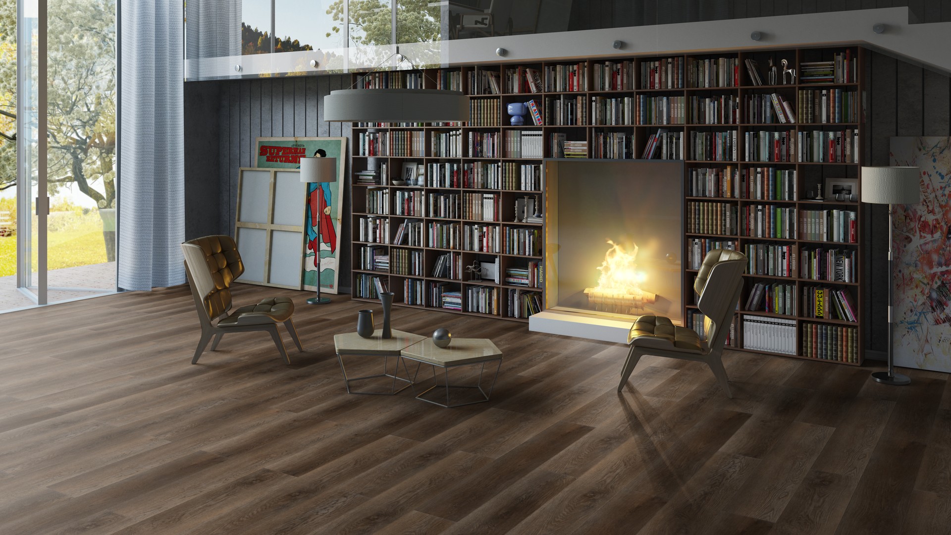 SPC ламинат "Tarkett" Deep House Rachel (1400*225*4,6 мм) — купить в Ангарске