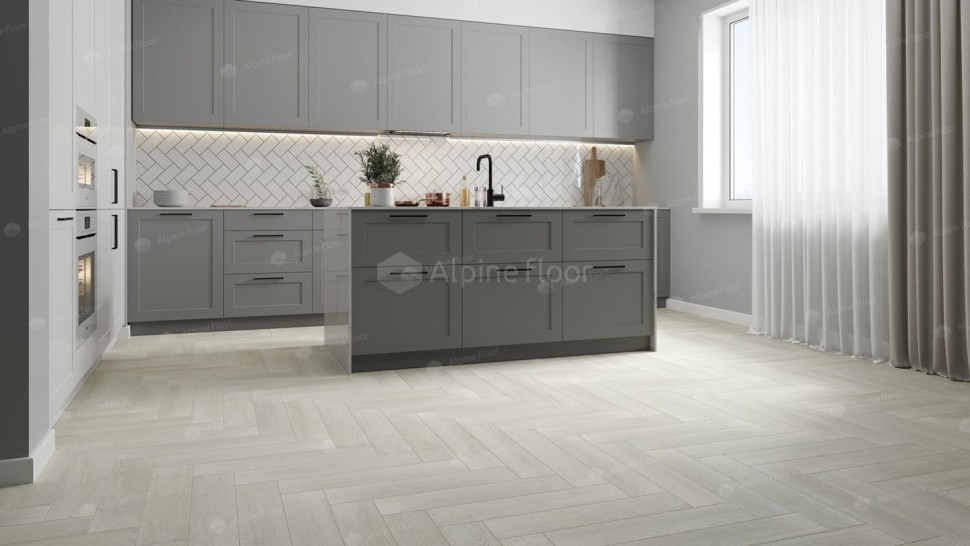 Виниловая плитка "Alpine Floor" Parquet LVT Зимний Лес (590*118*2,5 мм) — купить в Ангарске