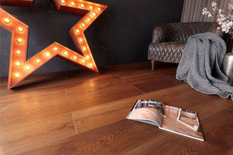 Замковая ПВХ плитка "Aquafloor" AF8026XXL (1800*228*8 мм) — купить в Ангарске