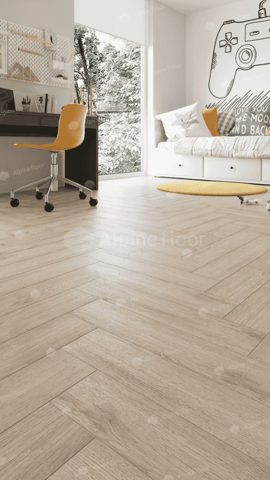 Виниловый ламинат "Alpine Floor" Parquet Light Дуб Медия (600*125*4 мм) — купить в Ангарске
