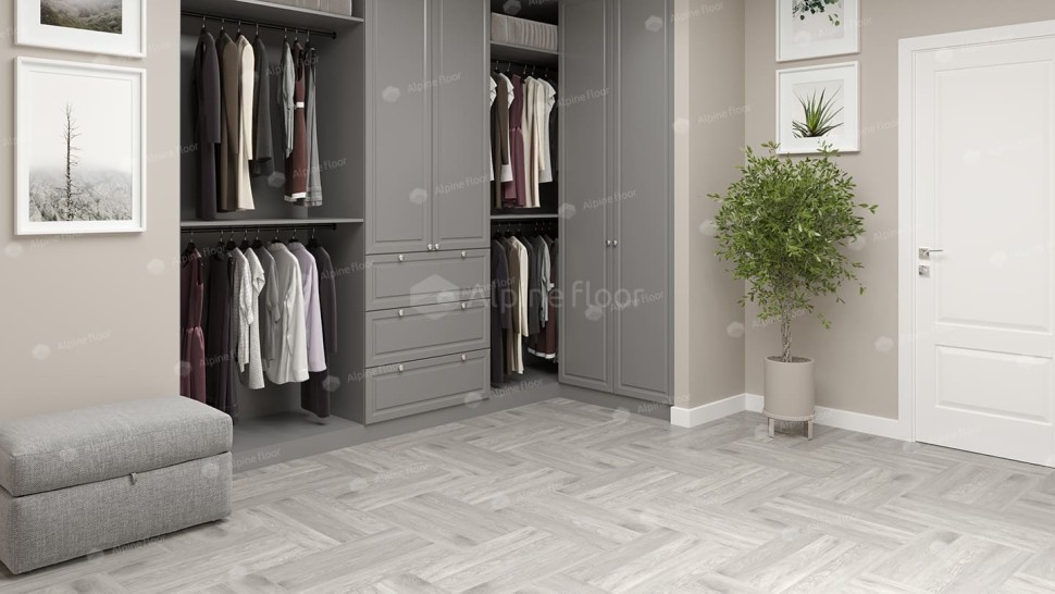 Виниловая плитка "Alpine Floor" Parquet LVT Дуб Полис (590*118*2,5 мм) — купить в Ангарске