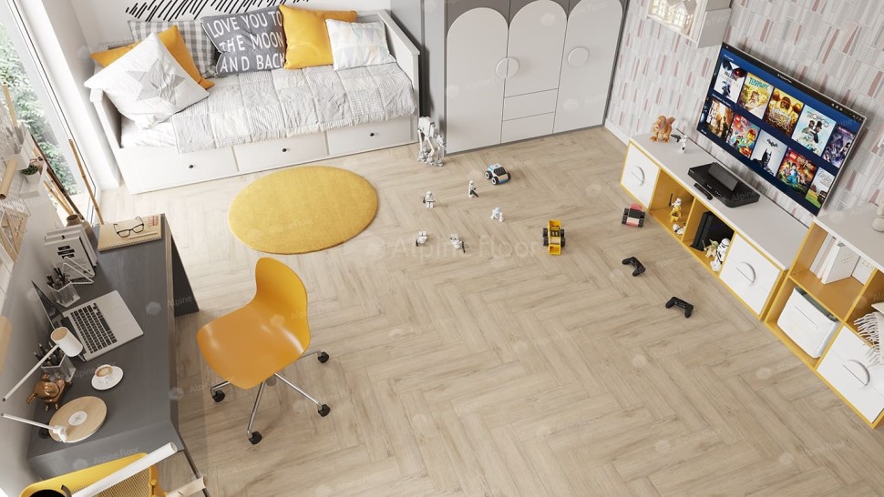 Виниловая плитка "Alpine Floor" Parquet LVT Дуб Медия (590*118*2,5 мм) — купить в Ангарске