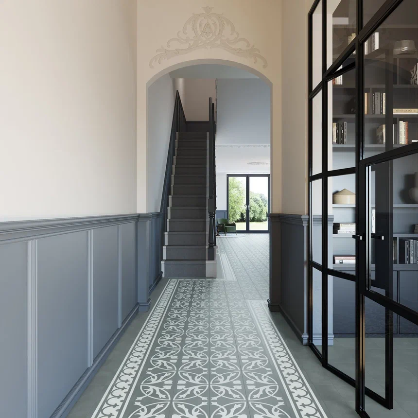 Кварцвиниловая плитка "Invictus" Victorian Deco Smoke (229*229*2,5мм) — купить в Ангарске