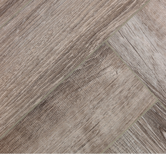 Виниловый ламинат SPC "Cronafloor" Herringbone Дуб Тулон (640*128*4,5 мм) — купить в Ангарске