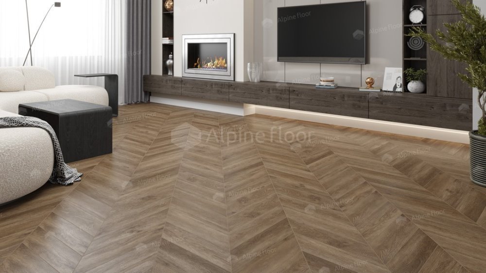 LVT плитка "Alpine Floor" Макадамия (555*127*2,5 мм) — купить в Ангарске