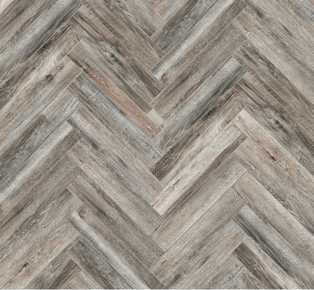 Виниловый ламинат SPC "Cronafloor" Herringbone Дуб Реймс (640*128*4,5 мм) — купить в Ангарске