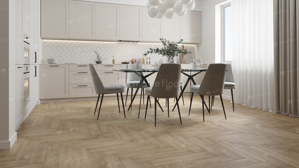 Виниловая плитка "Alpine Floor" Parquet LVT Дуб Ваниль Селект (590*118*2,5 мм) — купить в Ангарске
