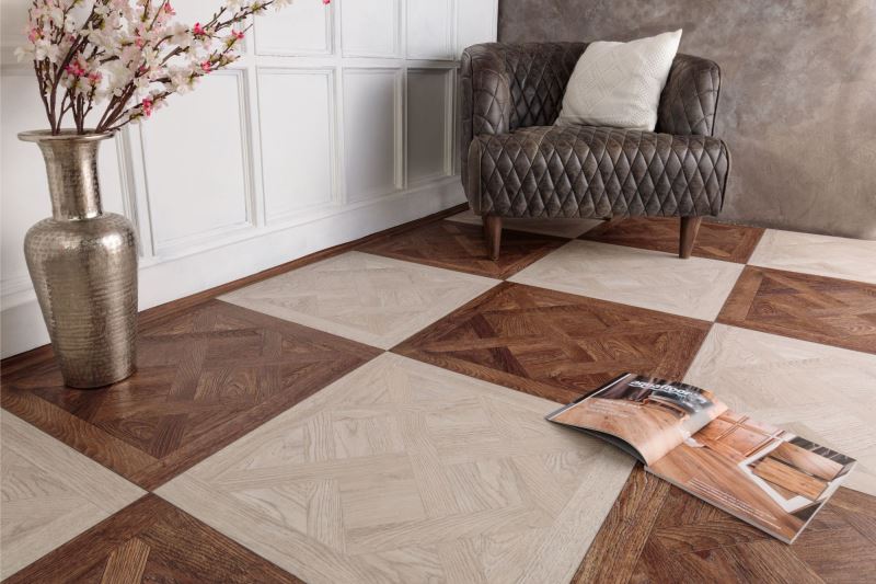 Замковая ПВХ плитка "Aquafloor" AF7005VS (600*600*7 мм) — купить в Ангарске